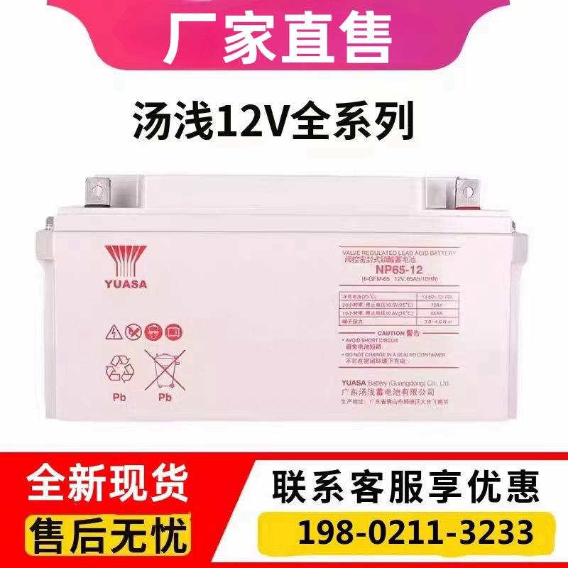 YUASA汤浅蓄电池NP-12V全系列100A120A65A40A38A24A18A17.2A7.5A