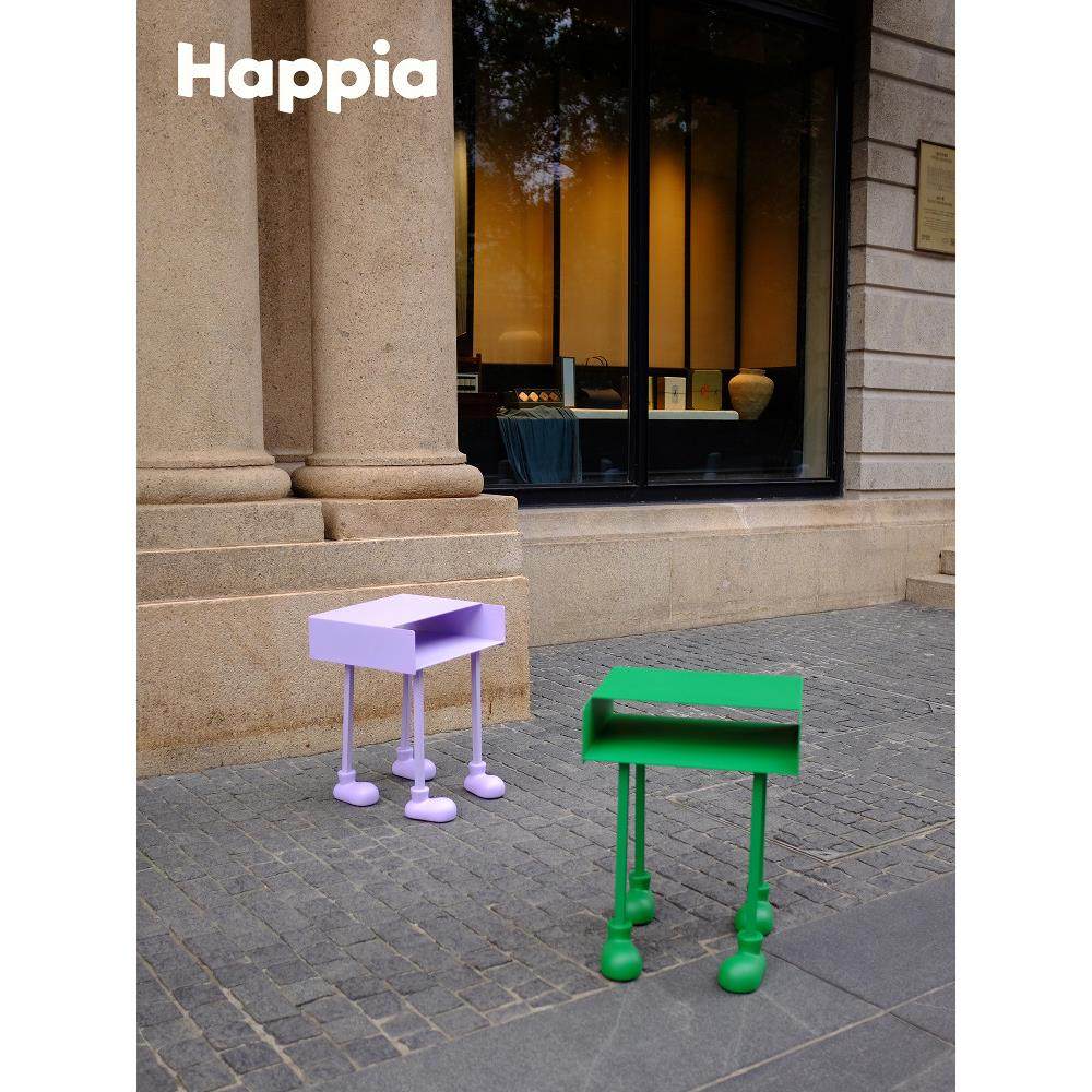 快乐小狗床头柜长腿窄边桌小角柜收纳收纳多彩多巴胺艺术多功能,住宅家具,床头柜,淘宝优惠券,粉丝福利购,淘宝优惠卷