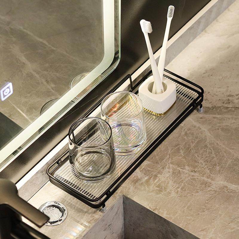 简约浴室置物架洗手台牙刷牙具漱口杯亚克力台式电动牙刷收纳架子,家庭/个人清洁工具,浴室角架/置物架,淘宝优惠券,粉丝福利购,淘宝优惠卷