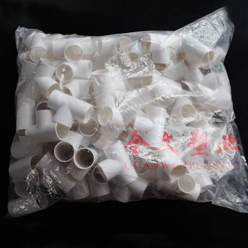 PVC电线管三通接头阻燃管PVC电工管16 20 25 32 40穿线管三通4分