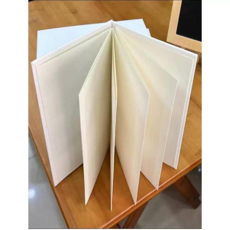 风琴折页本硬壳折叠diy空白绘画本手绘盖章创意相册牛皮纸手帐本