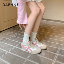 达芙妮德训鞋女2025夏季新款巨好看爆款阿甘鞋不累脚运动休闲板鞋