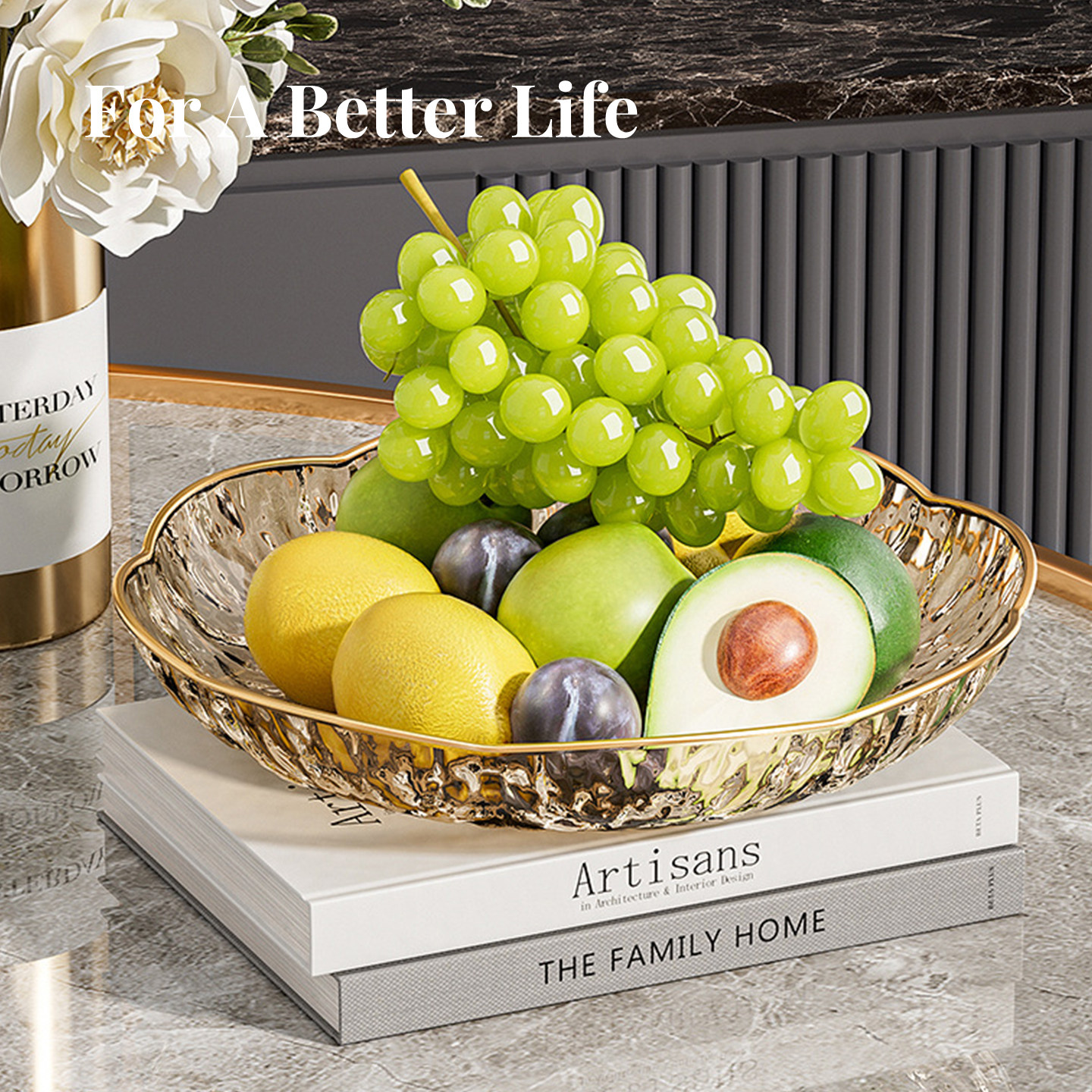 KOKOSHEEP水果盘轻奢高级感果盘