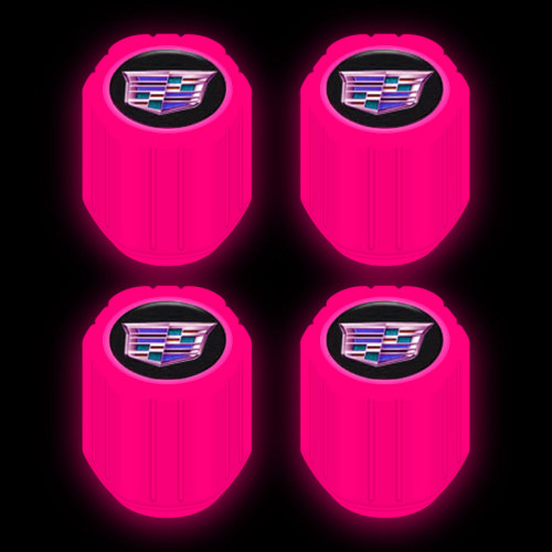 适用凯迪拉克CT5XT5CT6XT4锐歌ATSCT4夜光气门嘴装饰轮胎帽芯盖套