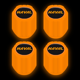 饰 哈弗夜光气门嘴F7H6S H7H8H2S汽车轮胎气嘴帽装