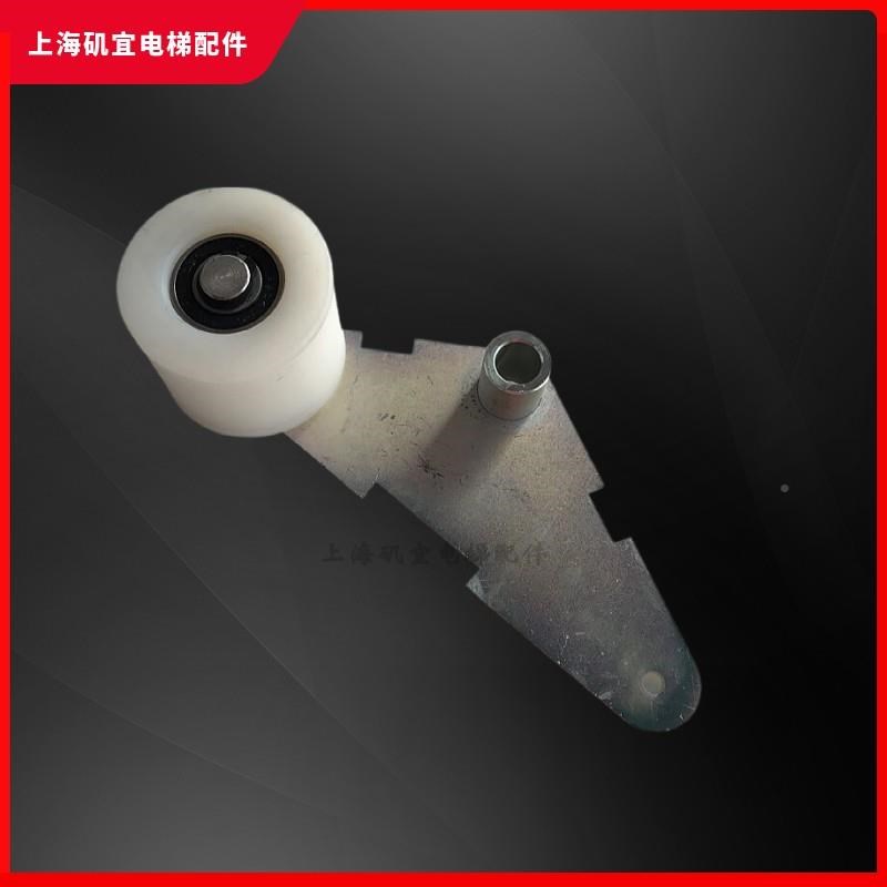 西继三93912j00 500扶梯多压楔带轮涨9紧装置 扶手带轮大角铁支架