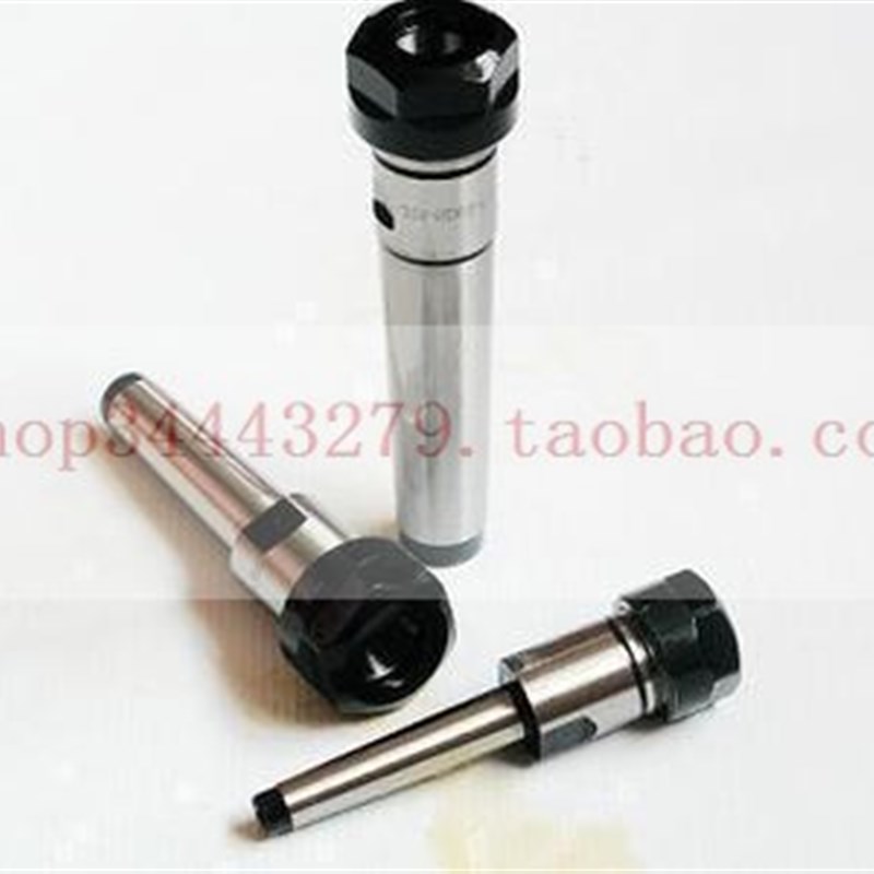 直径C10 C12  C16r ER8 50 100雕刻机主轴套杆延长杆直柄铣夹头体