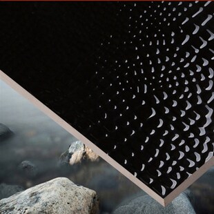 卫生间瓷砖 300 450墙砖 厨房浴室防滑地砖 黑白皮纹纯色釉面砖