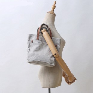 简约包轻便休闲 帆布单肩包手提包通勤斜挎布包时尚 2022年韩版 新款