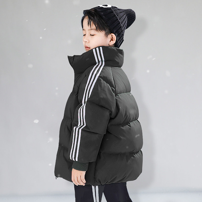 童装羽绒服加厚宽松运动风男童羽绒服短款冬季儿童羽绒衣女童反季