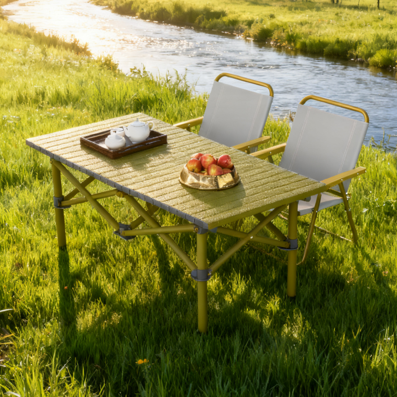 露营桌椅蛋卷桌户外折叠套装