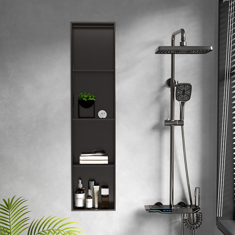 电视背景壁龛厕所马桶可定制成品嵌入式置物架卫生间不锈钢壁龛柜,家装主材,壁龛,淘宝优惠券,粉丝福利购,淘宝优惠卷