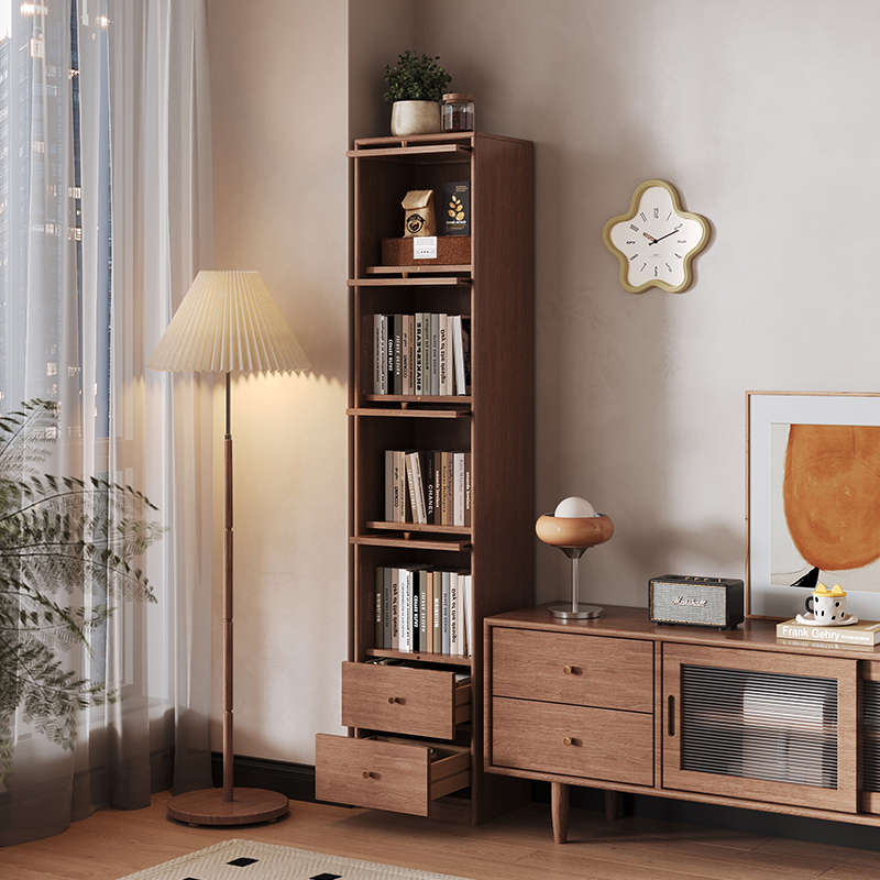 【窄款书柜精选】进口实木打造