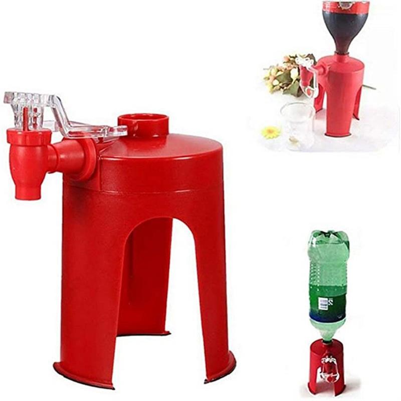 2024新款二代k可乐机创意手压式可乐瓶倒置饮水器碳酸饮料倒置器