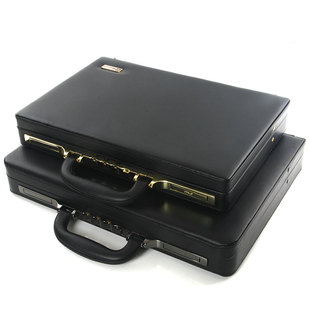 手提密码皮箱男小号16寸迷你公文箱商务电脑箱装钱装钞Z箱复古文