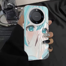 初音未来华为mate60pro手机壳新款mate50/40pro可爱保护套全包防摔mete30ePOR高级感M60rs保时捷版外壳男女生