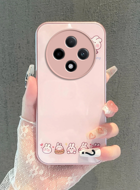 卖萌兔子oppoa3pro手机壳a2/a1/a58新款a93s玻璃壳opopa96硅胶A575G可爱a11x全包a32防摔a72少女a55情侣a9潮