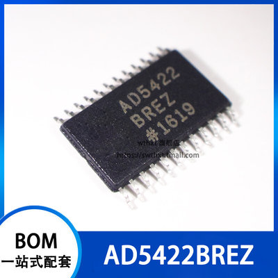 AD5422BREZ-REEL AD5422BRE 16位数模转换器 贴片TSSOP-24