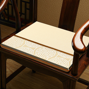 新中式椅垫凳子垫子客厅红木沙发垫坐垫办公室椅子垫屁垫冬季座垫
