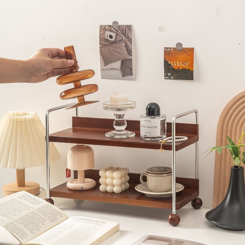 茶几桌面收纳盒多层置物架