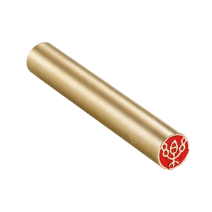 小乐 1*6 黄铜闲章牙签小章扇面书法书画印章引首压角拦腰章名字姓氏定制刻字也可做火漆印章