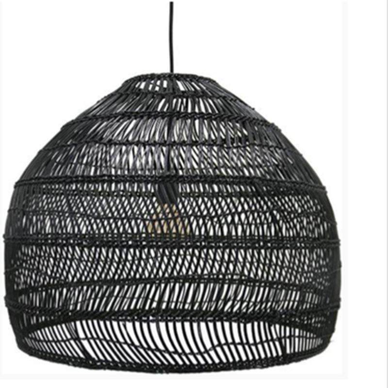 现代简约轻奢藤编吊灯中式艺术典雅编制客厅背景餐厅书房别墅灯具,家装灯饰光源,智能吊灯,淘宝优惠券,粉丝福利购,淘宝优惠卷