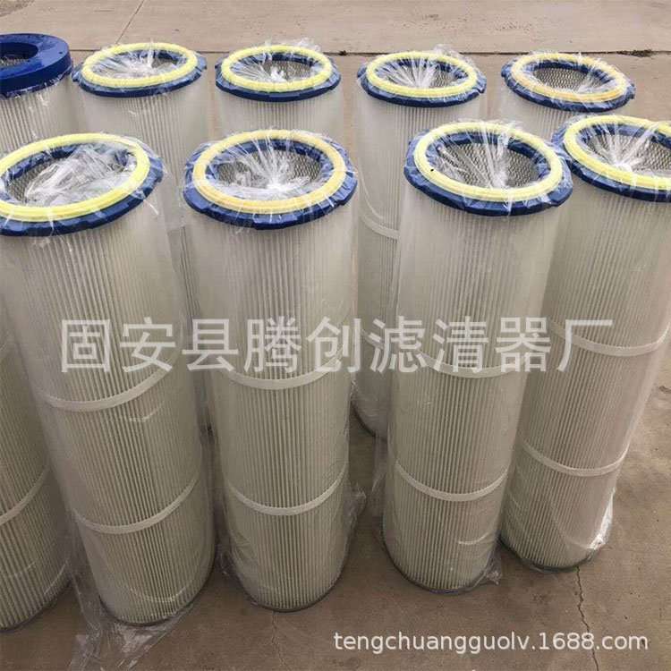 六耳快拆防静电滤芯 六耳快拆式抛丸机除尘器卡盘打磨机除尘滤筒