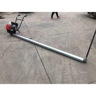 电动混凝土整平机 河堤斜坡路面摊铺机 便携手拉式透水地坪施工机