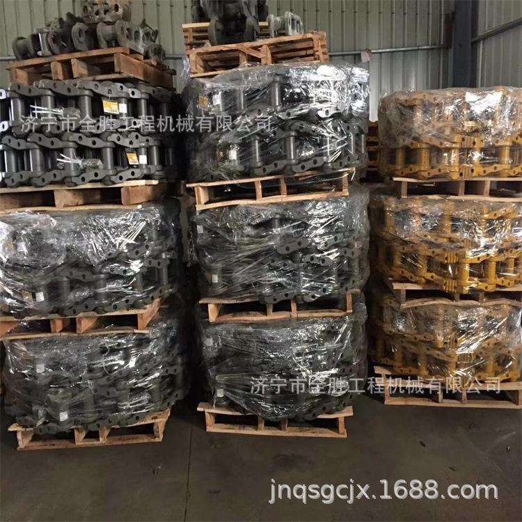 PC650挖掘机履带板 支重轮 引导轮发动机机脚垫t21N-01-11120