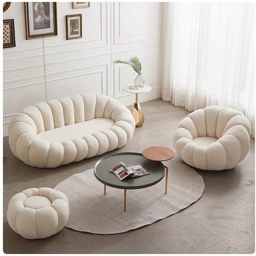 懒人沙发榻榻米可躺可睡南瓜沙发椅女生可爱卧室阳台可旋转休闲椅