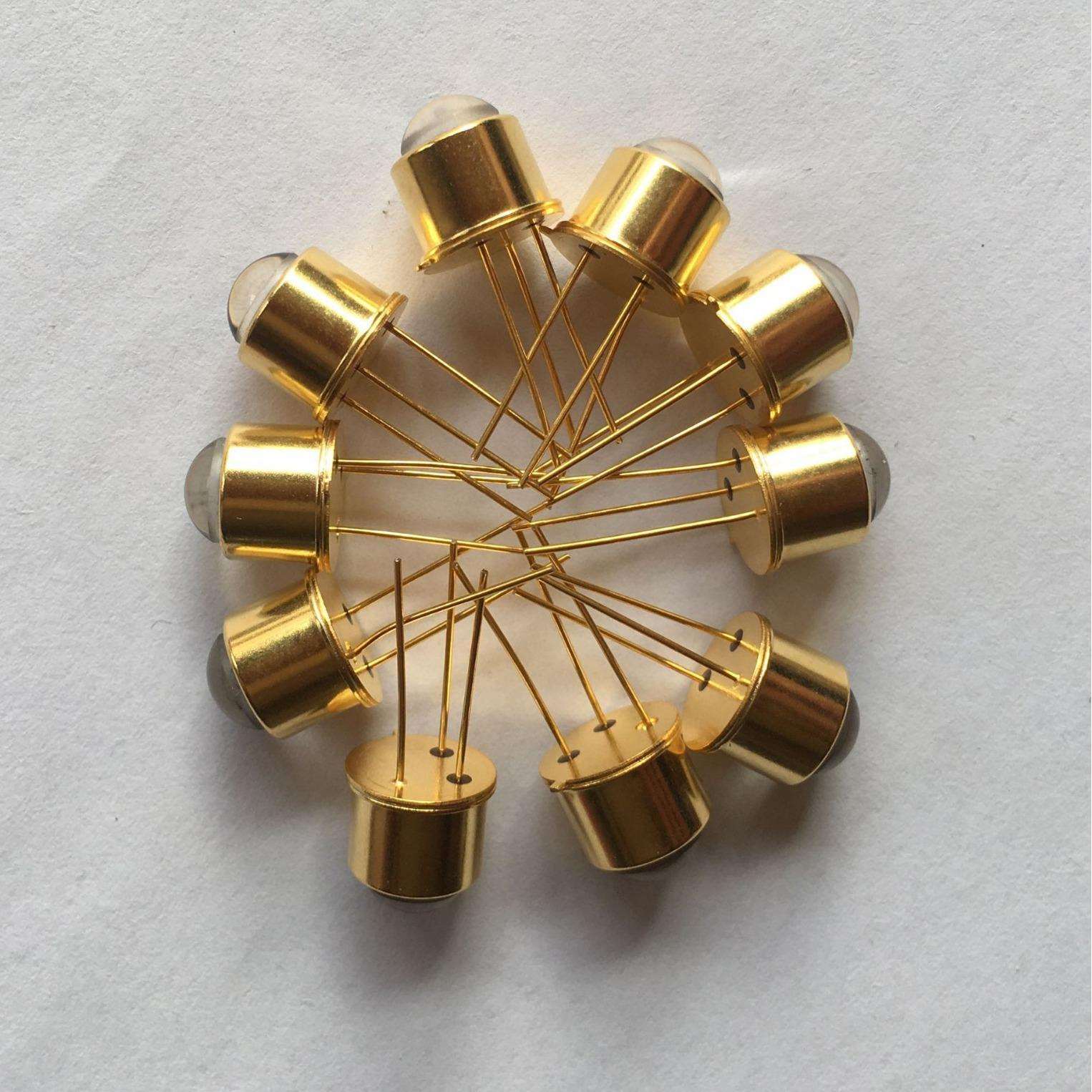 大功率250nm 254nm 260nm 金属封装小角度TO39 UV LED灯珠发射管