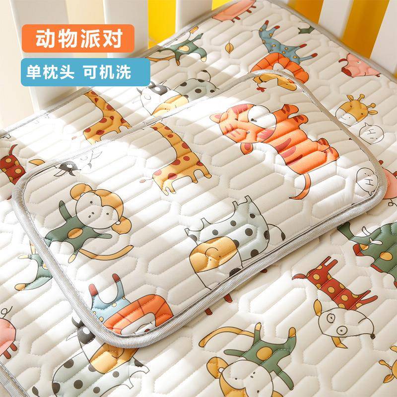 儿童枕头宝宝云片乳胶枕卡通枕夏季透气专用类幼儿园午睡云片枕
