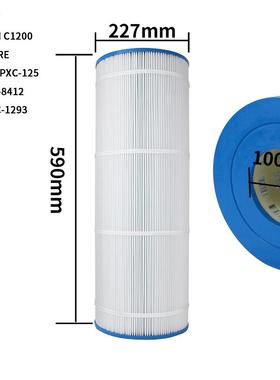 跨境游泳池PLEATCOPA120UNICEL C-8412 FILBUR FC1293spa泳池滤芯
