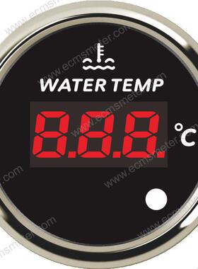 ECPC直径52MM多色背光柴油发动机改装车工程车船艇数字数显水温表