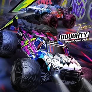 24新品1:16全比例高速车越野皮卡攀爬四驱RC防水飘移车遥控车