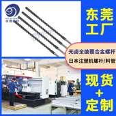 注塑机螺杆料管供应无卤全披覆合金螺杆日精注塑机挤出螺杆