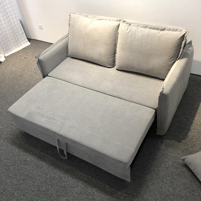 可折叠沙发床北欧现代多功能客厅两用三人位小户型布艺沙发床