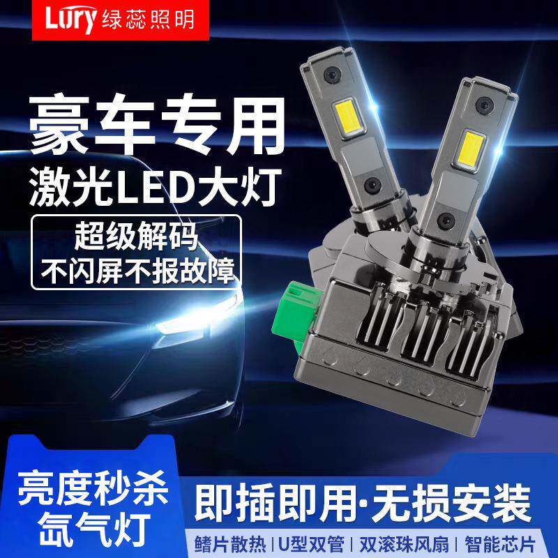 汽车LED大灯D系列直插式大灯D1SD2SD3SD4SD5SD8S自带解码车