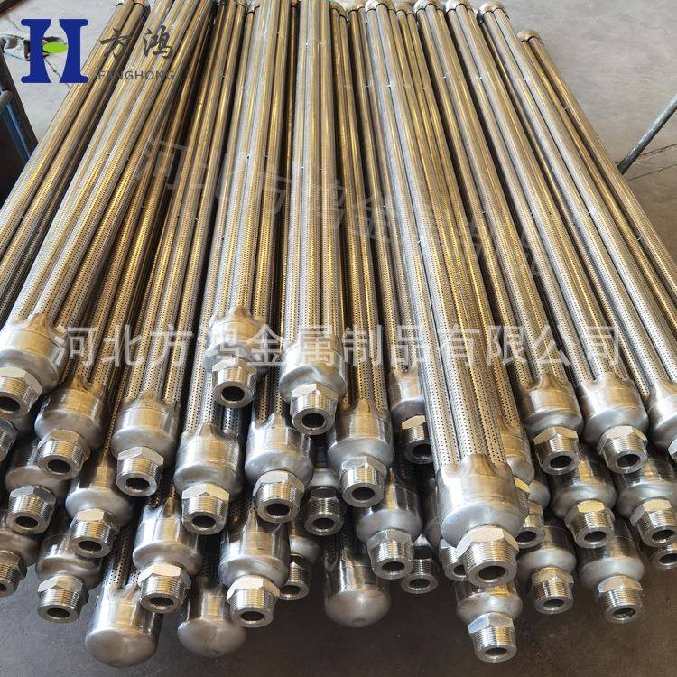 不锈钢烛式过滤器滤芯骨架带孔支撑管烛式梅花滤芯圆孔穿孔管