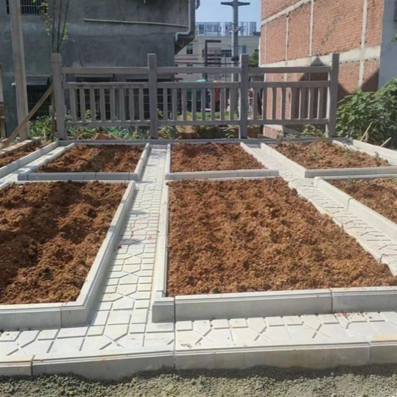 成品菜砖铺路沟板庭院沟板土板田园水泥板挡菜地石路沿模具垒德株