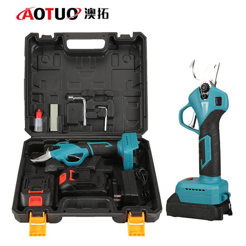 新款电动充电式电剪刀园林果树电动剪多功能手持式锂电修枝剪