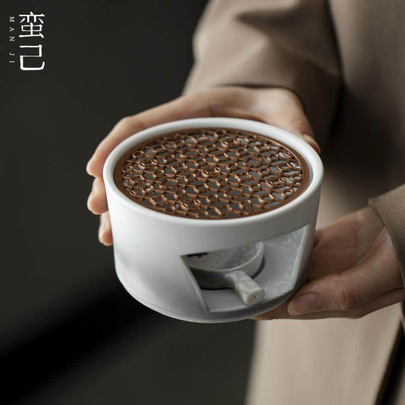 蛮己日式坑烧温茶炉子茶道配件蜡烛加热烛台煮茶温差保温陶瓷炉,农机/农具/农膜,其它农用工具,淘宝优惠券,粉丝福利购,淘宝优惠卷