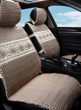 LYZD纯手编款汽车坐垫新款夏季微供座垫座套车内饰用品