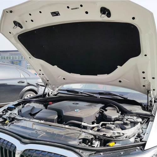 适用20-25款宝马3系引擎盖发动机隔音棉隔热棉机盖内衬专用