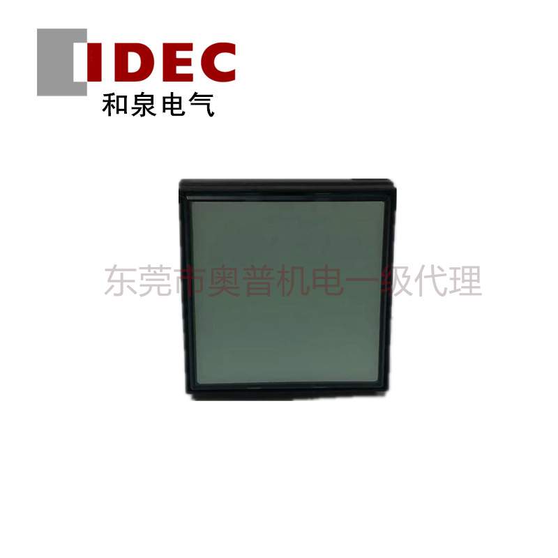 IDEC和泉大指示灯HN2P-1Q4PG/R电压24V正方形按钮