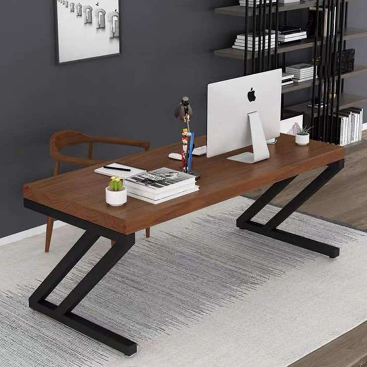 创意铁艺桌腿桌子腿支架时尚桌脚书桌支架餐桌餐台餐厅五金家具腿