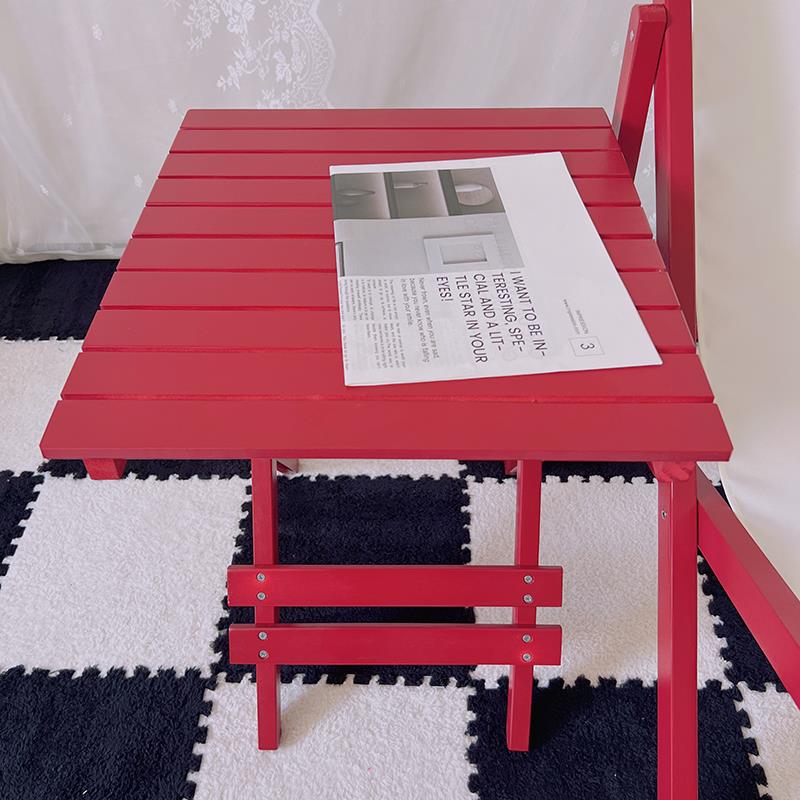 实木折叠桌户外便携式简约小方桌迷你茶几简易家用小桌子折叠餐桌