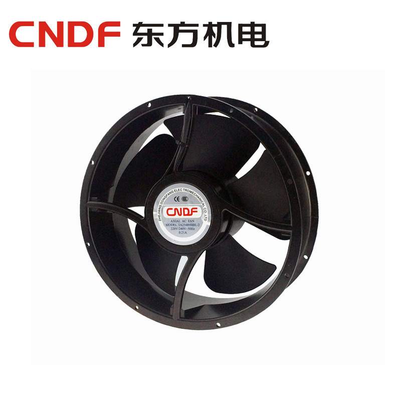 CNDF东方TA25489HBL-2高温箱用220V机箱散热轴流风扇圆形风机