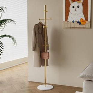 收纳衣服架子客厅玄关金属衣帽架 衣架落地卧室挂衣架家用轻奢立式