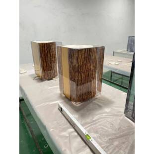 树脂墩子香樟木墩坐凳树脂雕塑铂晶墩子家具软装饰品